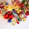 30 Pcs Multi Color Christmas Ball Ornaments (Bright and Colorful)